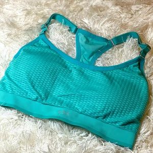 NWOT Victoria’s Secret Blue Med Impact Sports Bra